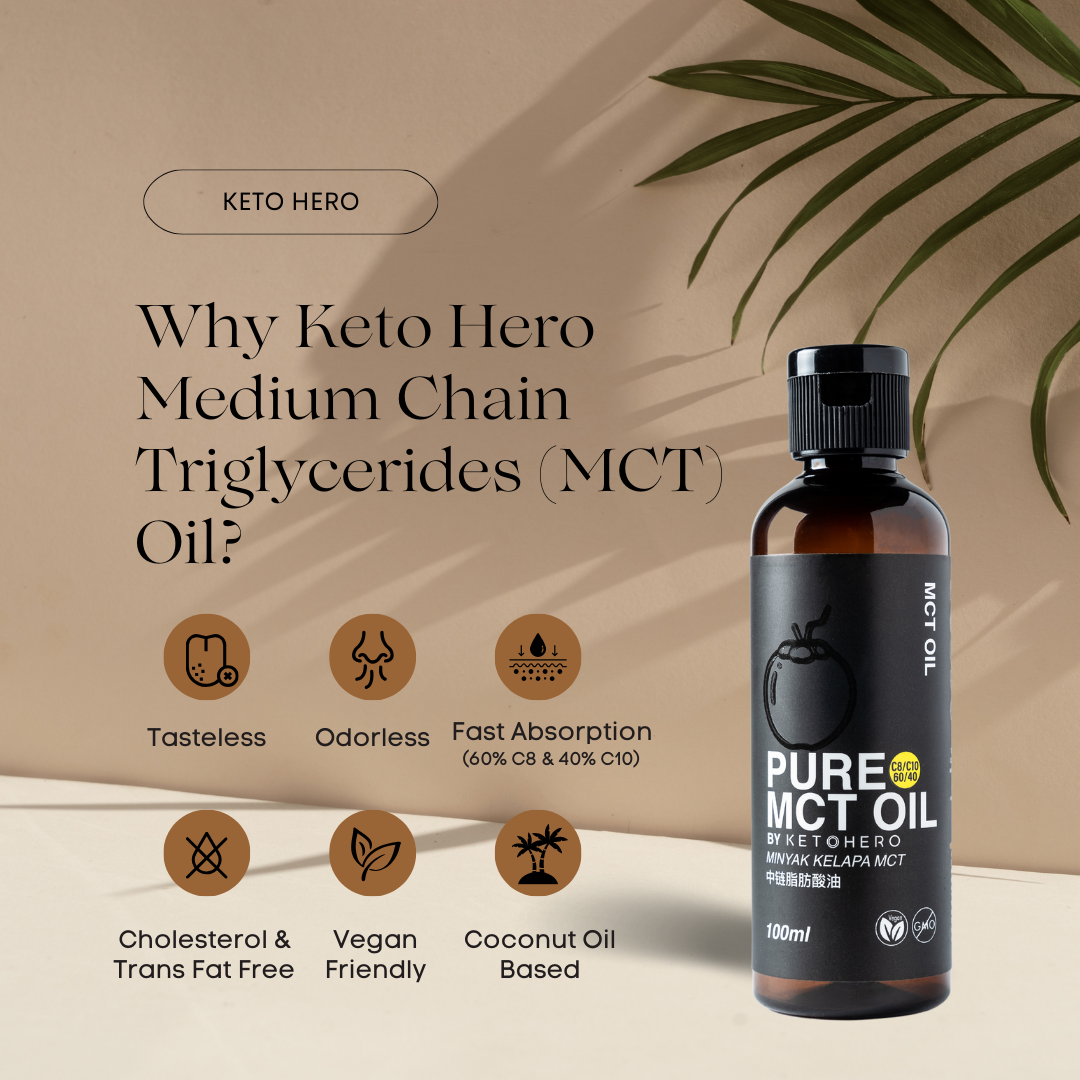 Keto Hero Pure MCT Oil 100ML